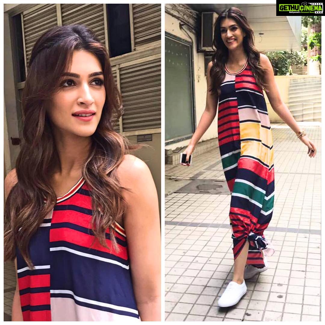 Kriti Sanon Instagram - Promotion Spree.. Look 1 :)) 💃🏻 Styled by ...