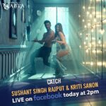Kriti Sanon Instagram - ‪Launch #MainTeraBoyfriend Song with me and @sushantsinghrajput at 2pm today on Facebook! ‬