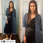 Kriti Sanon Instagram - #Repost @sukritigrover with @repostapp ・・・ @kritisanon tonight for the screening of Trapped in @demebygabriella Styled by @sukritigrover @style.cell #kritisanon #sukritigroverforstylecell #stylecell #demebygabriella
