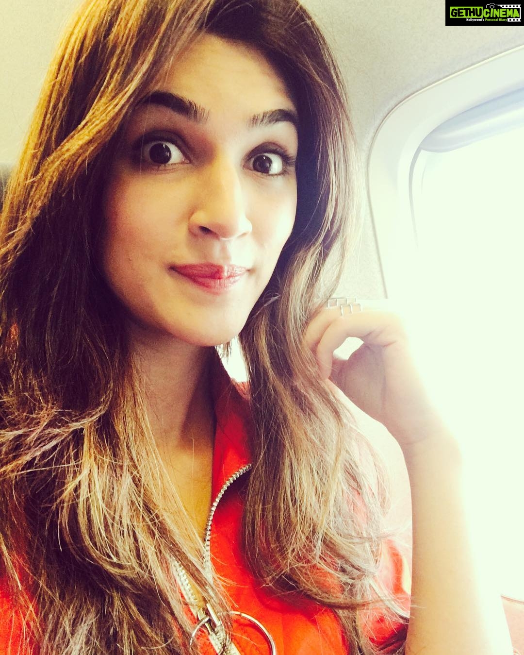Kriti Sanon Instagram - Off to Delhi ππ (for jus 2days thoughπ) π«