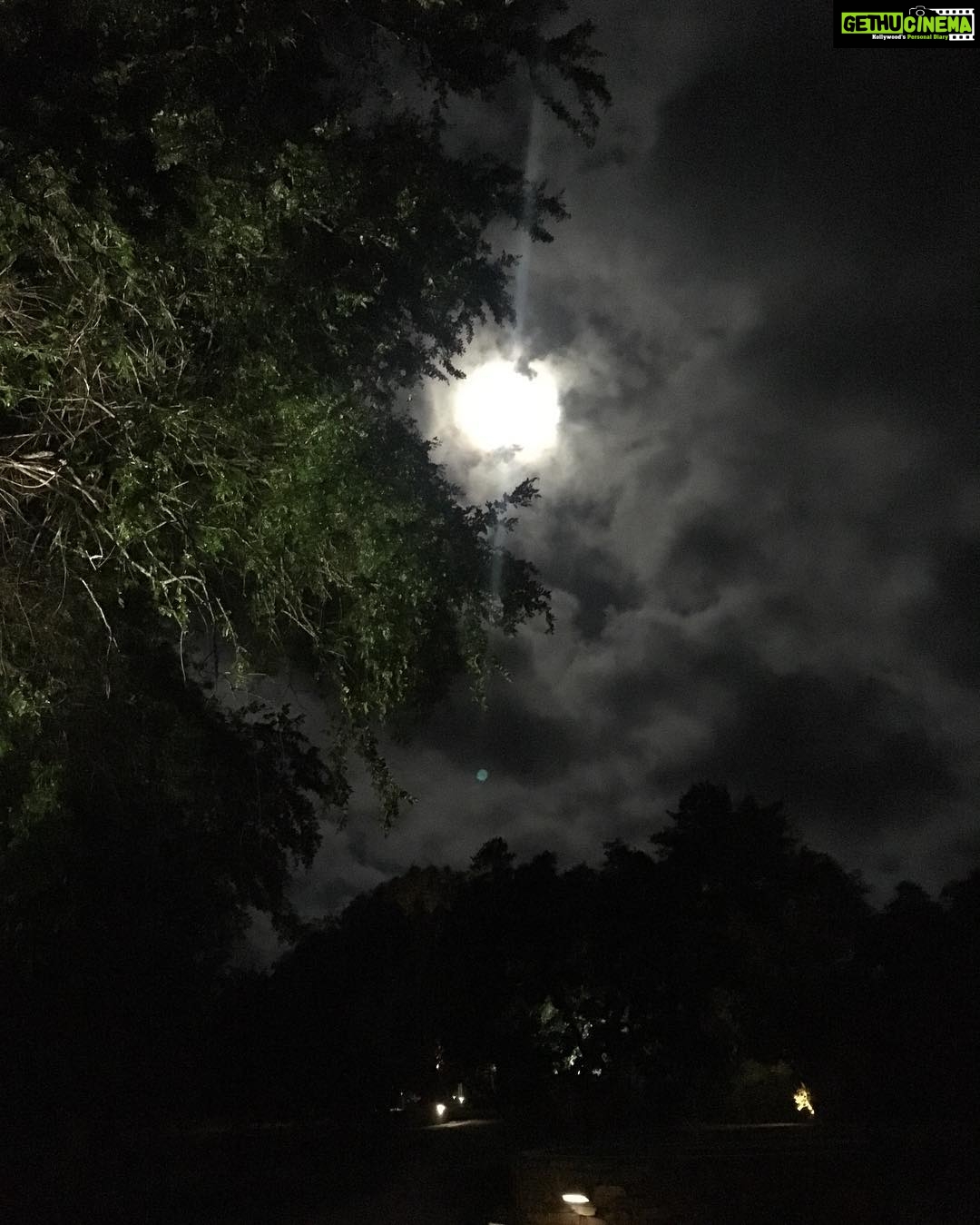 Kriti Sanon Instagram - The moon today is 😱😱 OMG Beeaaauuttiifulll! 😍😍 i am in mesmerised-by-nature kinda zone.. #nofilter