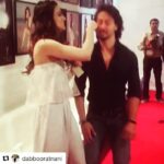 Kriti Sanon Instagram - Hahaha.. This is what will happen when u meet me after so long @tigerjackieshroff 😜😜 #madness #Repost @dabbooratnani with @repostapp ・・・ Oops! @kritisanon Knocked @tigerjackieshroff down at #DabbooRatnani #Calendar #Launch! #JustKidding #Fun #Friends #DabbooRatnaniCalendar @manishadratnani