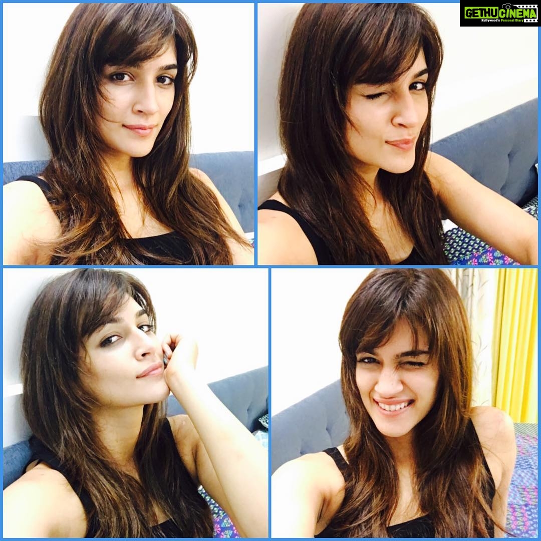 Kriti Sanon Instagram - And.. Post haircut selfie spree is a must!!! 💃🏻💃🏻😁 #nomakeup #lovemyhaircut