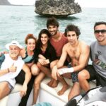 Kriti Sanon Instagram - Last Day #snorkelingtime .. Was super fun!! Will miss you guys❤️ and will miss you Mauritius! @sushantsinghrajput @makeoutartista @jimsarbhforreal #Raabta