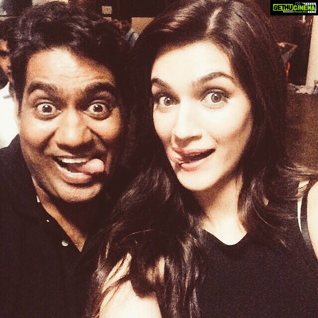 Kriti Sanon Instagram - Happiessttt birthday fellow Leo @sabbir24x7 ☺️U'll always be my go-to person!!Stay the happy soul u r!Love u❤️!