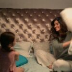 Kriti Sanon Instagram - In between shots Pillow Fight 😁😁😂😂 @harshaali2008_official