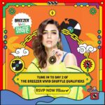 Kriti Sanon Instagram - RSVP on insider.in now for Day 2 of the @breezervividshuffle League Qualifiers on the 30th of January! Tune in for battles and performances in Breaking, Graffiti and Rap, root for your favourites and see who advances in the competition! #LiveLifeInColour #ReadyToShuffle