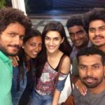 Kriti Sanon Instagram - Fun day with Dilwale team! 😁 Finally we went out of Ramoji Film city!! ☺️☺️ rest of the cast n crew was missed! :)