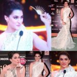 Kriti Sanon Instagram – My favorite look til now..! At iifa awards in this beautiful George’s Chakra gown , styled by the lovely @tanghavri 😁 💃