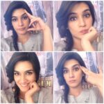 Kriti Sanon Instagram - Shot setting up.. Bored.. Sleepy.. Wake up--->Timepass selfies!! 🙈🙈😂😂