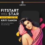 Kriti Sanon Instagram - Kickstart your fitness with me and a fun, calorie burning dance fitness session! It's time to get fit with #FITSTART. #LetsMakeItHappen 💃🏻💪🏻 @becurefit #WeAreLive #WeAreCult #dancefitness #BeBetterEveryDay