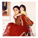 Kriti Sanon Instagram - Then & Now! 💖 Happyy Mother’s Day Mumma! 🤗💖😘 Since you can’t take me piggyback anymore, i just want you to know that your warm cuddles and your smile make my heart equally happy 😁💋🌸 I love you! ❤️❤️ @geeta_sanon