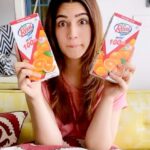 Kriti Sanon Instagram - My morning dose of happiness!☺️🤤 Make sure you are taking care of your health! This Real Active orange juice gives me my daily dose of Vitamin C to improve my immunity with no added sugar!! ❤🧃 🍊 and its Yummmmmm!🤤 @realjuices