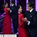 Kriti Sanon Instagram – And my day was made!! ❤️❤️
Couldn’t have asked for a better dance partner 🥰 @amitabhbachchan 🙌🏻

P.S. From watching KBC as a kid to coming on the show and dancing with the man himself— can I take a moment to soak this journey in! 😌😍🌸