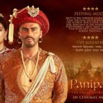 Kriti Sanon Instagram - Grateful for all the stellar reviews! Don't miss this epic battle, a truly important era of India's history. #Panipat in theaters today! Book your tickets here: Link in bio. @duttsanjay @arjunkapoor #AshutoshGowariker @sunita.gowariker @rohit.shelatkar @sarkarshibasish @agppl @visionworldfilm @reliance.entertainment @zeemusiccompany