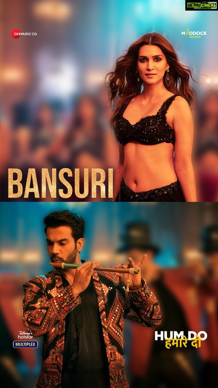 Kriti Sanon Instagram - Baraat se lekar club tak, ab har jagah bajegi #Bansuri. Out Now! Link in bio. Streaming from 29th October, on @disneyplushotstar #DisneyPlusHotstarMultiplex @rajkummar_rao #PareshRawal #RatnaPathakShah @aparshakti_khurana @manurishichadha @prachee_shah_paandya @mazelvyas_official #DineshVijan @cinemanabhishek @aseeskaurmusic @safirock @devnegilive @sachinjigar @koo_ba_koo @piyush_bhagat @shaziasamji #DeepakVenkateshan @prashantalkiez @amalendu_dop @maddockfilms @zeemusiccompany #YehDiwaliFamilyWali