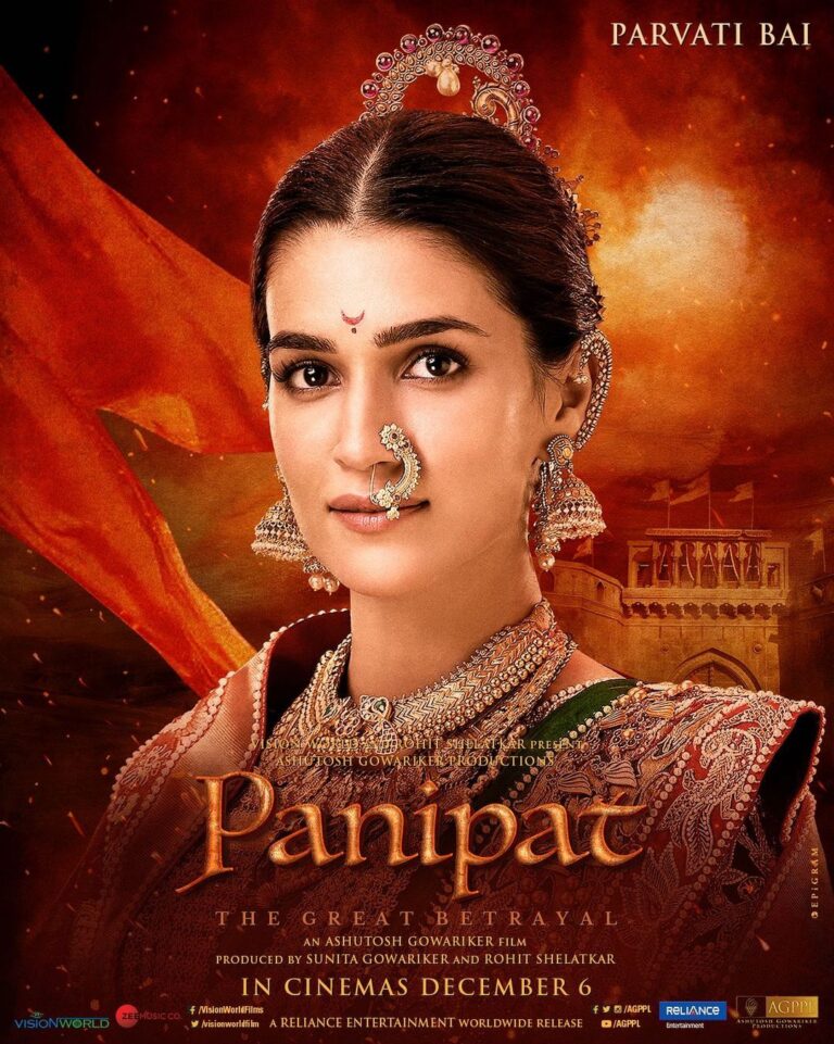 Kriti Sanon Instagram - Parvati Bai - A True Queen Needs No Crown. Panipat Trailer Out Tomorrow. #PanipatLook @duttsanjay @arjunkapoor #AshutoshGowariker @sunita.gowariker #RohitShelatkar @agppl @visionworldfilm @reliance.entertainment @zeemusiccompany @avigowariker @ckmurali.dop @nitinchandrakantdesai @neeta_lulla @padminikolhapure @mohnish_bahl #ZeenatAman