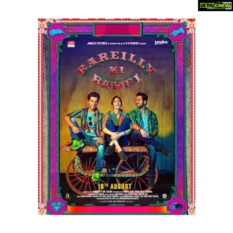 Kriti Sanon Instagram - Comfort zone is great, but nothing really grows there..i’m glad i got a chance to step out of it 2years back.. A film that changed a lot for me..#BareillyKiBarfi - a new world and a character that’s always gonna be super special to me.. BITTI!💁🏻♀️ @ashwinyiyertiwari @niteshtiwari22 sir , @junochopra @ayushmannk @rajkummar_rao #PankajSir #Seema ma’am Missing you all today and remembering the barfilicious time we’ve spent together! ❤️💖😍🤗😘 #2YearsOfBareillyKiBarfi @jungleepictures