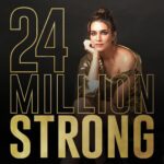 Kriti Sanon Instagram - Love the love pouring in.. ❤️❤️ #24MillionOnInsta and growing stronger day by day.. 🥰🥰 yayyyiee! Love you guys..! 🤗🤗