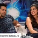 Kriti Sanon Instagram – Hahahahahaha!!! 🤣😂
Then & Now!! Thats when i met you first @diljitdosanjh .. who knew that you’d be singing ‘Main Deewana Tera’ for me!😜😜 #Repost @diljitdosanjh.bengal.fc
・・・
Just 3 yrs back this interview was there…and now #Arjunpatiyala is coming…💗💗💗 so a little editing by me @diljitdosanjh sir @kritisanon mam 🙏🙏 @varundvn @iamsrk 💜 
#kritisanon #varundhawan 
#Dosanjhwale #Dosanjhian  #Jatt  #Turban #sardarji #Pollywood #Bollywood  #bestactor  #Punjabimusic #Bhangra #Celebrity #Patiyala#ambarsariya #Supersingh #Diljitdosanjh #Chandigarh #Delhi #love##Swag  #Kolkata#instalike #Instadaily #Teamdosanjh #Love #Loveformusic