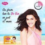 Kriti Sanon Instagram - This summer , Leave the worry of sun tan to FEM Detan Creme Bleach! 🌞🌞Step out and enjoy ! Because in just 15 mins you will be tan free . Go flaunt that natural glowing & tan free! FEM De-tan Crème Bleach enriched with the goodness of orange peel extracts. #Detan #Tanfree #InstantDetan #Glowinthesun # FEMSkincare #Summermusthave #Naturalglow #InstantGlow #NaturalIngredients #FemGlow #Fem #InstaGlow #ThePerfectGlow#MyBeautyNaturally #MyBeautySecrets#NaturalSkincarens #OrangePeels