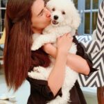 Kriti Sanon Instagram - I’m a ‘pure love’ or ‘nothing at all’ kinda girl.. 💖🌸 And this furball is definitely the Purest Love i can never have enough of! 😍😍 #Disco #munchkin #lovecuddles
