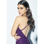 Kriti Sanon Instagram - Purple is slowly becoming my fav color i feel 😉 💜💜 Outfit by @zaraumrigar Styled by @sukritigrover Makeup by @adrianjacobsofficial Hair by @aasifahmedofficial 📸 : @kunalgupta91