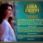 Kriti Sanon Instagram – This is a feeling i cannot explain in words! ❤️Overwhelmed.. Been taking baby steps but always gone with my gut. Bareilly ki Barfi was definitely a milestone for me. And this one seems to be as Meetha or maybe more!😌😉 Cannot thank you guys enough for the love and appreciation for Luka Chuppi! Makes me wanna work harder! I promise i will give it all and never let you guys down! Rashmi is always gonna be special! 🙏🏻 #Gratitude