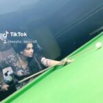 Leesha Instagram - Dancing after loosing my 4th game in a row🙈🤪😂timing song 🎱 🤣💋good eveng all #besafe #bestrong #stayblessed #lifeisshort #behappy #snooker #billiards 🎱 #true #love #leesha #leeshaeclairs #kanmani #happyme #crazygirl #tiktok #tamiltiktok #tiktokers #tamilponnu #actress #serial #fyp #foryou #blogger #bloggerstyle #instagood #instadaily #trending #monkey Chennai, India