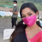 Leesha Instagram - Family 💕 😷mask mukiyam bigilu😬 Good evening my insta world ❤️