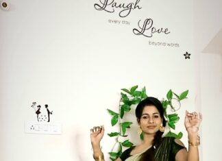 Leesha Instagram - 💚 Ps: ignore my tired face After dosage effect 🤪gliding with the trend 😎 #gogreen #reels #reel #reelitfeelit #reelkarofeelkaro #viralreels #instareels #trending #trendingreels