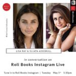 Lisa Ray Instagram – Repost from @rolibooks using @RepostRegramApp – In a little over an hour from now, Lisa Ray will be in a Live conversation with Sujata Assomull on our Instagram!

Join in for a fun and exciting talk!

May 5th, 5.30 p.m.

#believeinbooks 
#rolipulse