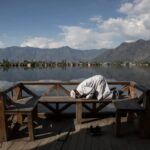 Lisa Ray Instagram – This image of faith taken in #Kashmir in a time of COVID-19 by @ahmermkhan is haunting. It reminds me of a Tagore song ‘Je Rate Mor Duarguli’ my father has been playing during our confinement here in Singapore. Sharing the English translation below:
The night a cyclone smashed my doors
I did not see you come to my aid
Darkness engulfed the world, all lights snuffed out
For whom did I raise my arms towards the Heavens?
Despairing, without hope in my heart, I settled into the dark corner.
Little did I know that devastation was your victory flag.
At the daybreak I looked out to check – there you were.
Standing alone in the emptiness of my devastated house.
.
We know that sometimes salvation wears terrifying clothes. I remind myself of that everyday.
#Tagore