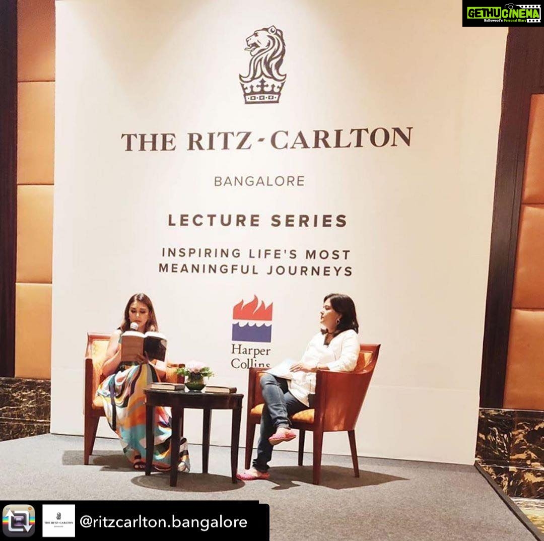 Lisa Ray Instagram - Repost from @ritzcarlton.bangalore using @RepostRegramApp - You can travel the world from the comfort of your home with a book. Share your favourite book read in recent times with us..#theyeargoneby #Repost @ritzcarlton.bangalore ・・・ Thank you @ritzcarlton.bangalore @harpercollinsin @jayapriyavasudevan and everyone who came out to support @closetothebone.book
