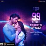 Lisa Ray Instagram - Repost from @ehanbhat using @RepostRegramApp - Cheering you in this difficult times with the release of the '#99Songs' whole album on 20th Mar. This includes 14 tracks. Go post your covers, all you birds stuck in your nest 😊 @sonymusicindia @vishweshk @arrahman @idealentinc @officialjiostudios @YM_Movies @jiostudios #99songsthemovie