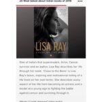 Lisa Ray Instagram - Thank you @toi_books for naming @closetothebone.book as one of the twenty most talked about in 2019. I am so humbled and grateful to readers for showing love and support to my writing debut. I promise there’s many more books coming your way. Thanks always to @diyakar73 @jilpanz @shabnamsriv @jayapriyavasudevan @harpercollinsin for believing in me and my words 🙏🏼 #ClosetotheBone is currently available in India on @amazondotin @flipkart and in bookstores. Some very interesting announcements for my memoir coming your way soon ✌🏼🙏🏼