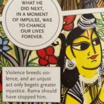 Lisa Ray Instagram - Reading to Sufi from #SitasRamayana by @sam_arni and #moynachitraker and we would do well to reflect on this line, uttered by Sita: Violence breeds violence, and an unjust act only begets greater injustice. Rama should have stopped him.’ Oh where art thou now wise ones? #Delhiriots