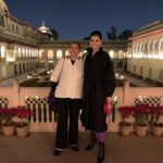 Lisa Ray Instagram – #Jaipur @jaipurlitfest Day 1 with my friend, cheerleader, solitude (and exit) enabler, social anxiety soother and lit agent @jayapriyavasudevan
Styled by @who_wore_what_when 
Wearing @corpora_studio Rambagh Palace