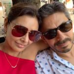 Lisa Ray Instagram – Couple of posers spotted at #laplagegoa