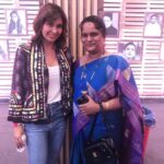 Lisa Ray Instagram - With #AnjaliKanthe one of the unsung heroes of the 26/11 terror attacks in #Mumbai Eleven years ago, Anjali Kulthe was working in the ante-natal care ward looking after 20 pregnant women when two terrorists entered the hospital. The courageous nurse not only saved lives but also identified and testified against terrorist Ajmal Kasab. And that, my friends, is true compassion and courage 🙏🏼 am honour to meet her @wethewomenasia Wearing @vipulshahbags Styled by @dipikablacklist