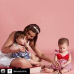 Lisa Ray Instagram - Repost from @thelabellife using @RepostRegramApp - That play date we spoke about? Well, we also had @lisaraniray's adorable twins @sufiandsoleil cheerfully playing about. Did you know, these absolutely darling babies have a thing for colourful wooden blocks and super sweet fruits? Our NEW girls clothing edit is inspired by the twins' sheer cheerfulness. Oui Oui (@ouioui001) x The Label Life, an effortless girls clothing edit, is now IN-STORES exclusively. Shop at our Bandra, @highstreetphoenix, and @forumcourtyard (Kolkata) stores Hair and makeup courtesy: The lovely @sapna_eyecandysalon01 & @beinfatuated_by_kavleenkaur from @mudindia #TheLabelLife #NewArrivals #GirlsClothing #Twins #Twinning #TwinningAndWinning #twingirls