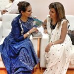 Lisa Ray Instagram - Thank you my @sujstyle for your sisterhood and for your enduring, unconditional support. It’s doubly poignant for me to share my journey into authorship with you- you who has always understood my devotion to writing and the words ❤️ That’s a wrap on @sharjahbookauthority Next stop: Delhi. Sharjah