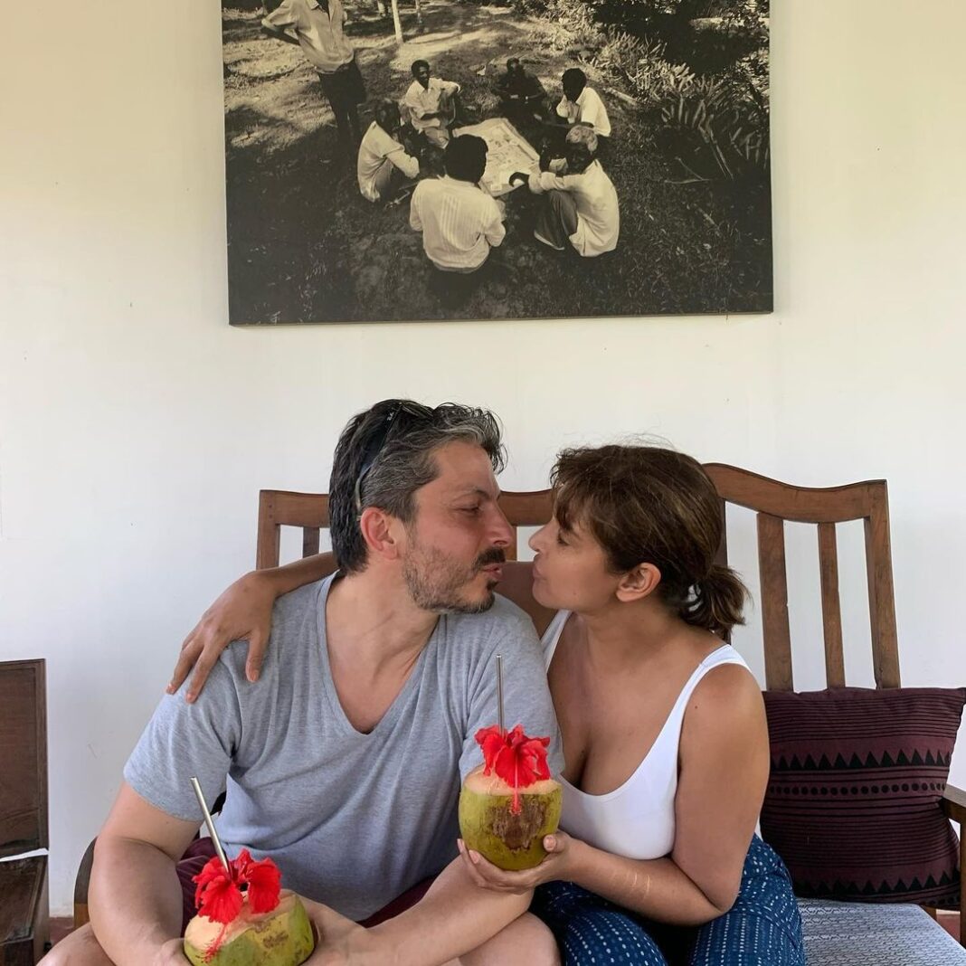 Lisa Ray Instagram - Happy Anniversary to us. Cheesy and okay with being cheesy in lurf (as Woody Allen said) Soaking in the serenity and beauty at my favourite island retreat @kayalislandretreat #Kerala @silkrouteescapes Kayal Island Retreat