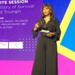 Lisa Ray Instagram – A snippet from my talk on the best tool for transcending difficulties and living your best life for @shrmindia and @thrive_india