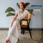 Lisa Ray Instagram - Thank you @vogueindia for featuring my middle-aged full bloom splendour in this month’s Collector’s Issue guest edited by @sabyasachimukerjee produced by @shereegg30 Myself and my turban are grateful Thank you @priya_tanna @bhavyaarora the Vogue team and @preetasukhtankar for the location .