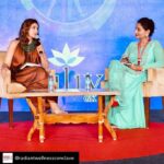 Lisa Ray Instagram - Repost from @radiantwellnessconclave using @RepostRegramApp - Dr. Renuka David, Wellness expert and Founder of Radiant Wellness Conclave, in conversation with Author & Actor, Ms. Lisa Ray on Emotional Wellness at Radiant Wellness Conclave 2019. . . #RWC2019