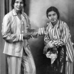 Lisa Ray Instagram - Repost from @nupurasthana using @RepostRegramApp - Such an intriguing story.... One day in 1937, two young long-haired women in saris stepped into a small photo studio in Madras. They changed into striped pyjama suits and struck a pose in front of the studio camera. One of them leaned languidly against a chair, while the other’s eyes focused on something outside the frame. Both of them held cigarettes. The world-renowned Carnatic vocalist MS Subbulakshmi and the legendary Bharatanatyam dancer Balasaraswati were just having a bit of fun. “The two teenaged friends both became world-famous artists,” wrote Douglas Knight J in the biography Balasaraswati: Her Art & Life. “From strictly disciplined households, the two asserted their independence by secretly arranging this photograph of themselves dressed outrageously in Western-style sleepwear and pretending to smoke cigarettes.” This iconic photograph was first made public only 73 years later, in the 2010 biography of Balasaraswati penned by her son-in-law Douglas Knight J. By this time, the successful careers of these artists were so highly revered over decades, almost deified, that this picture quite suddenly threw light on a whole new aspect of their lives – just two young friends attempting to do something unconventional. According to TJS George’s biography M.S. Subbulakshmi: The Definitive Biography, Subbalakshmi’s career and public image was steered and moulded by Sadashivam, her husband and mentor, from that of a talented young devadasi – a community that has traditionally taken to performing arts – to an the ideal, devout Brahmin wife. While Balasaraswati followed the matrilineal traditions of the devadasis by staying with her extended family in her original home, and taking a partner who also supported her art, this was not the case with Subbulakshmi. Nevertheless, both of them went on to be lifelong friends.