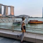 Lisa Ray Instagram – Hello Singapore! Hello Laksa! Hello Somerset Maugham and one of the best Literary hotels in the world: The Raffles and the old world flavour of the Writer’s Bar. Esplanade – Theatres on the Bay