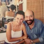 Lisa Ray Instagram - All smiles with @mickeycontractor on a #Lakme shoot. Read @closetothebone.book for insights into the evolution of make up artistry in Mumbai and how Mickey led the charge. #ClosetotheBone #thewaywewere