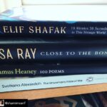 Lisa Ray Instagram - Gadzooks. In formidable company. Repost from @shamimsarif using @RepostRegramApp - Next on my To Read pile @shafakelif @lisaraniray #closetothebone #10minutes38secondsinthisstrangeworld